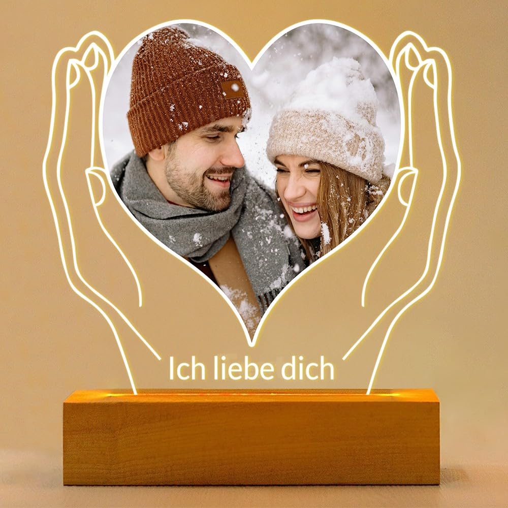 Personalisierte Geschenke für Freundin, Personalisierte Bilderrahmen mit Foto, Personalisierter Bilderrahmen mit Bild