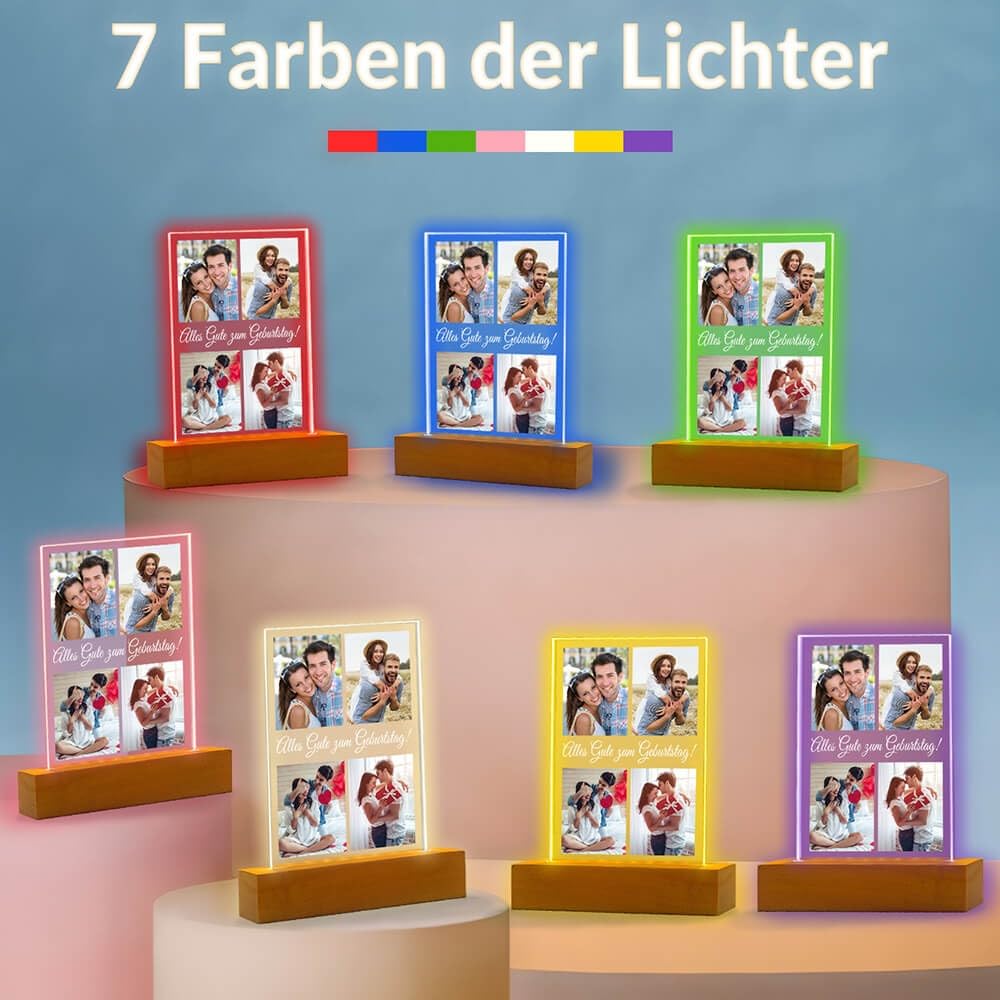Personalisierte Geschenke für Freundin, Personalisierte Bilderrahmen mit Foto, Personalisierter Bilderrahmen mit Bild