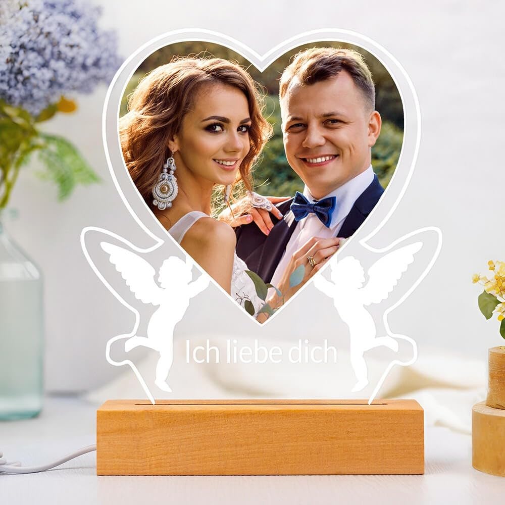 Personalisierte Geschenke für Freundin, Personalisierte Bilderrahmen mit Foto, Personalisierter Bilderrahmen mit Bild