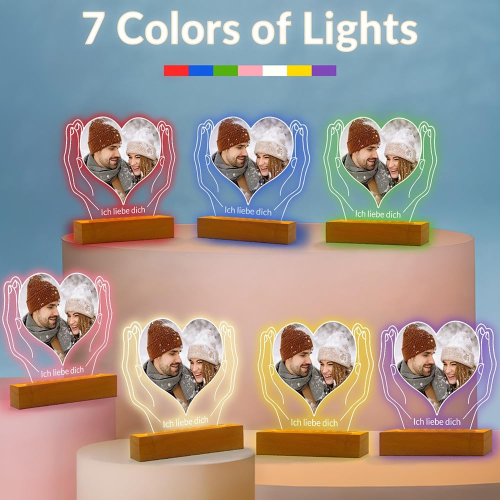 Personalisierte Geschenke für Freundin, Personalisierte Bilderrahmen mit Foto, Personalisierter Bilderrahmen mit Bild