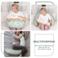 Chilling Home 2-in-1 Nursing Pillow, XXL Pregnancy Pillow, Side Sleeper Pillow for Baby, Pregnancy Pillow