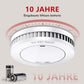 6er Rauchmelder Set 10 Jahre Batterie, Feuermelder, Brandmelder 10 Jahre Batterie
