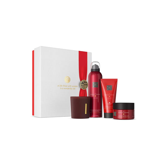 RITUALS Geschenkset The Ritual of Ayurveda, Medium – Produkten für die Körperpflege mit indischer Rose und Süßmandelöl