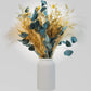 Dried Pampas Grass 60 Pieces Natural Dried Flowers Decoration, Bouquet Reed Flower Decoration for Living Room Bedroom