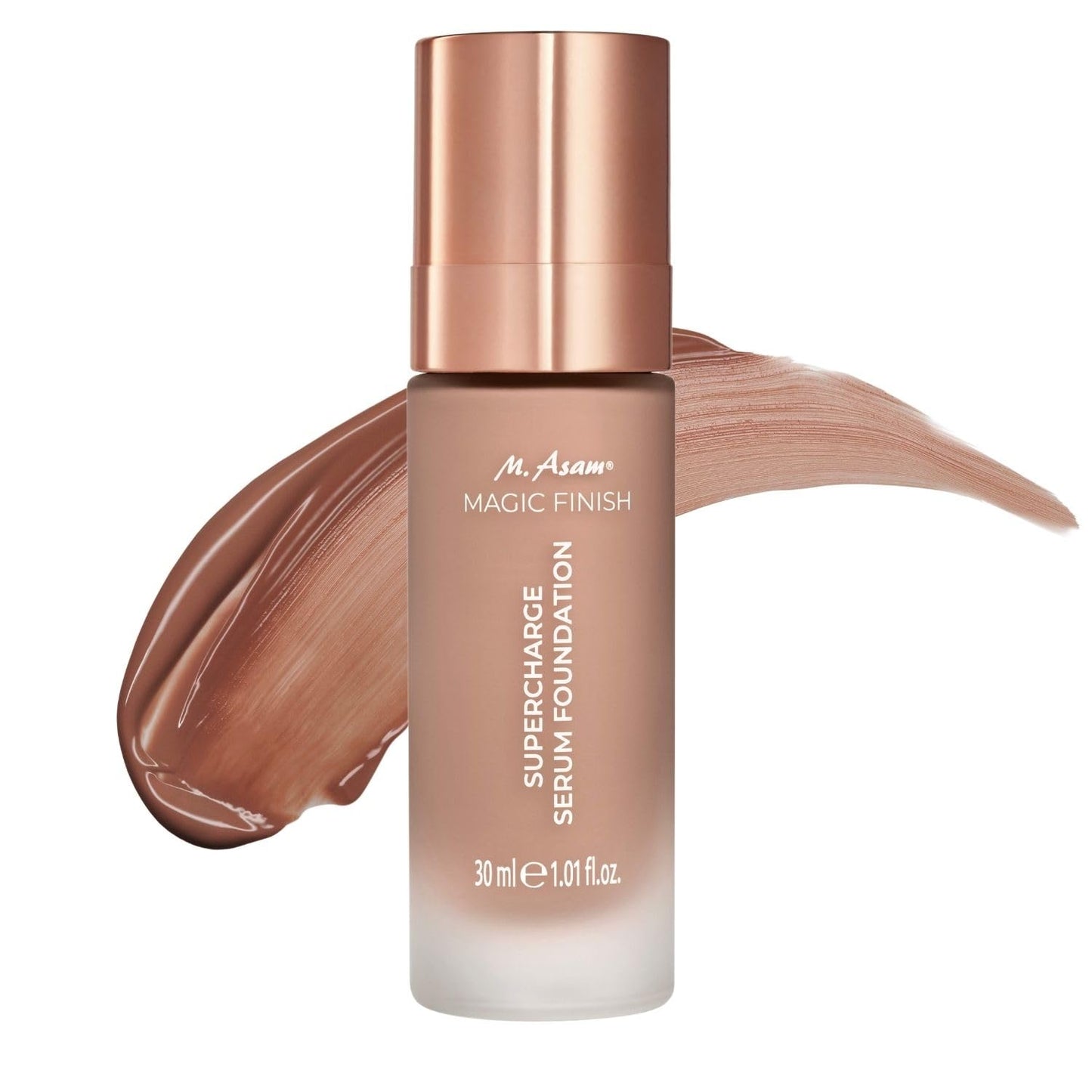 MAGIC FINISH Supercharge Serum Foundation Creamy Nude – Feuchtigkeit spendende Foundation & straffendes Gesichtsserum in Einem, Anti-Aging Make-up