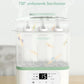 Momcozy Electric 3-in-1 Steriliser for Baby Bottles with Dryer Function - Sterilised, Dries & Heats, 8 Bottles Capacity, 24h Germ Protection, Multifunctional for Baby Accessories