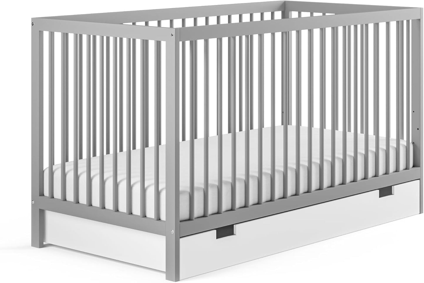 Kids Collective Baby Cot Bed 60x120 | 70x140 cm Height Adjustable