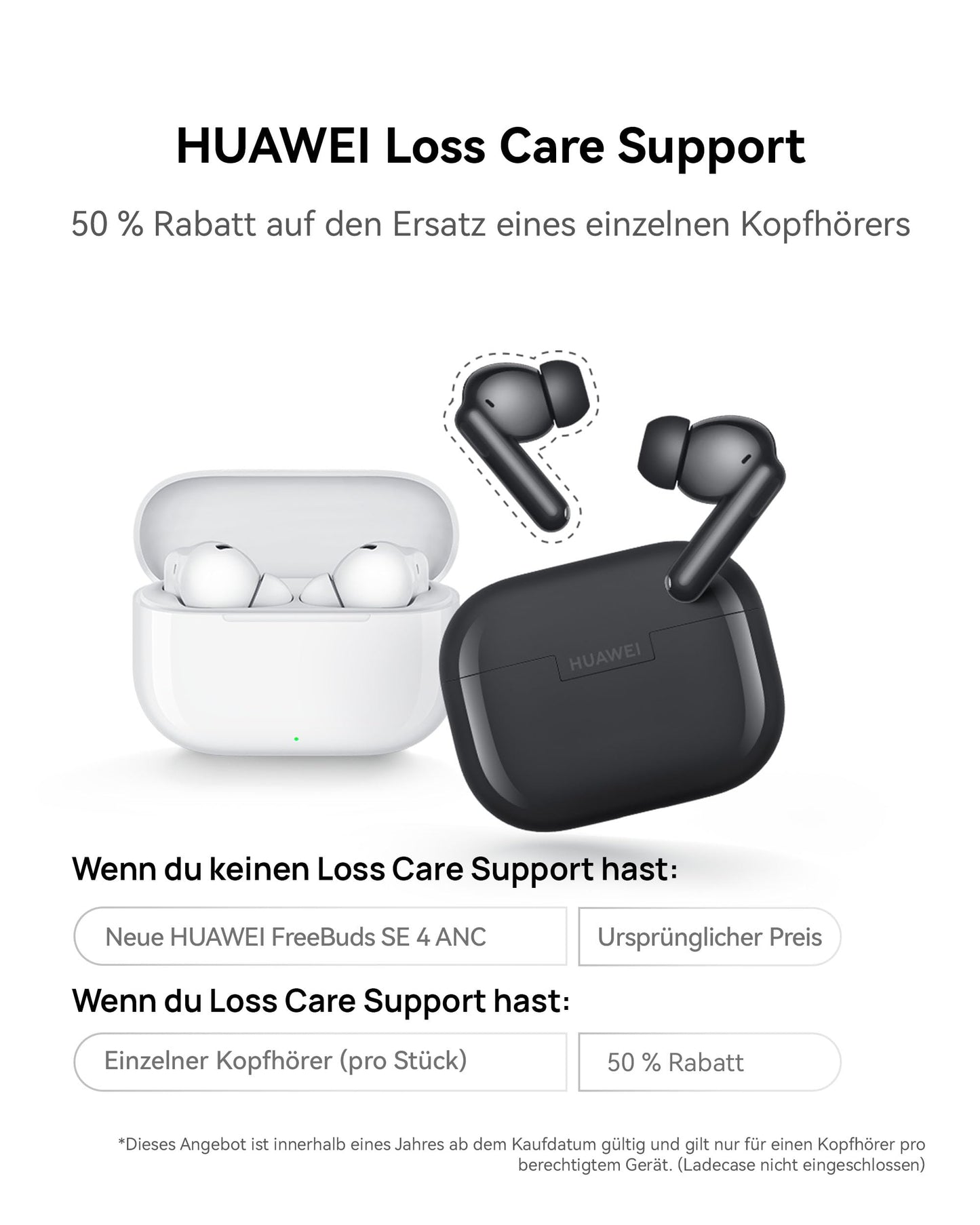 HUAWEI FreeBuds SE 3, kabellose kopfhörer mit 42 Stunden Lange Akkulaufzeit