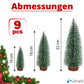 Small Christmas Tree Decoration for Table Decoration, DIY, Shop Window Figures 10/16/22 cm