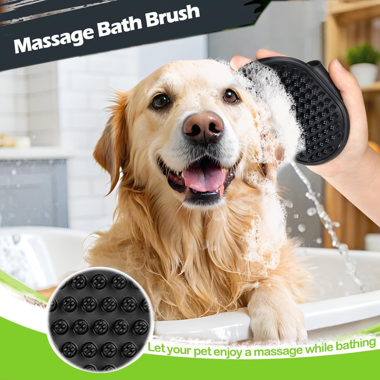 Hundebürste Katzenbürste, Professionelle Haustier Bürsten Selbstreinigende Hundebürste