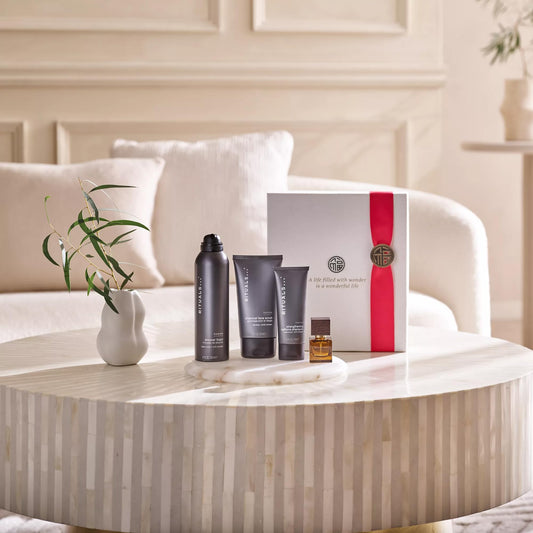 RITUALS Geschenkbox Homme, Medium – für Männer mit Körperpflege-Produkten mit Bambus, Minze und Zedernholz