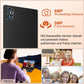 Tablet 10 Zoll Android 14, 22GB RAM 128GB ROM/TF 1TB, Octa-Core Prozessor, 8000mAh, BT5.0, 8MP+5MP, Dual WLAN, Face ID, Widevine L1, Augenschutz, Tablet mit Tastatur & Maus Metallkörper-Schwarz