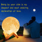 Balkwan Moon Lamp 3D Print - Dimmable USB Charging Touch Lamp for Children and Lovers - Romantic Gift for Birthday and Bedroom (3.5 Inch)