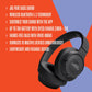 JBL Tune 720BT Wireless On-Ear Headphones – JBL Pure Bass Sound, Bluetooth and Lightweight – Up to 76 Hours of Music Playback – Black