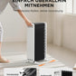 2300W 11 Rippen tragbarer Elektroheizer mit Drehknopfregelung und einstellbarem Thermostat, 3 Heizstufen, Kipp- und Überhitzungsschutz, ultra-leise im Büro & Zuhause