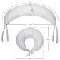 Nursing Pillow, Versatile Plus Size Positioning Pillow, Pregnancy Pillow for Baby and Adults, Side Sleeper Pillow with Washable