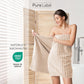 Pure Label 6-Piece Hand Towel Set with Hanging Loops Made of 100% Cotton, Absorbent and Soft, 2 x Bath Towels (70 x 140 cm), 2 x Hand Towels (50 x 100 cm), 2 x Guest Towels (30 x 50 cm),