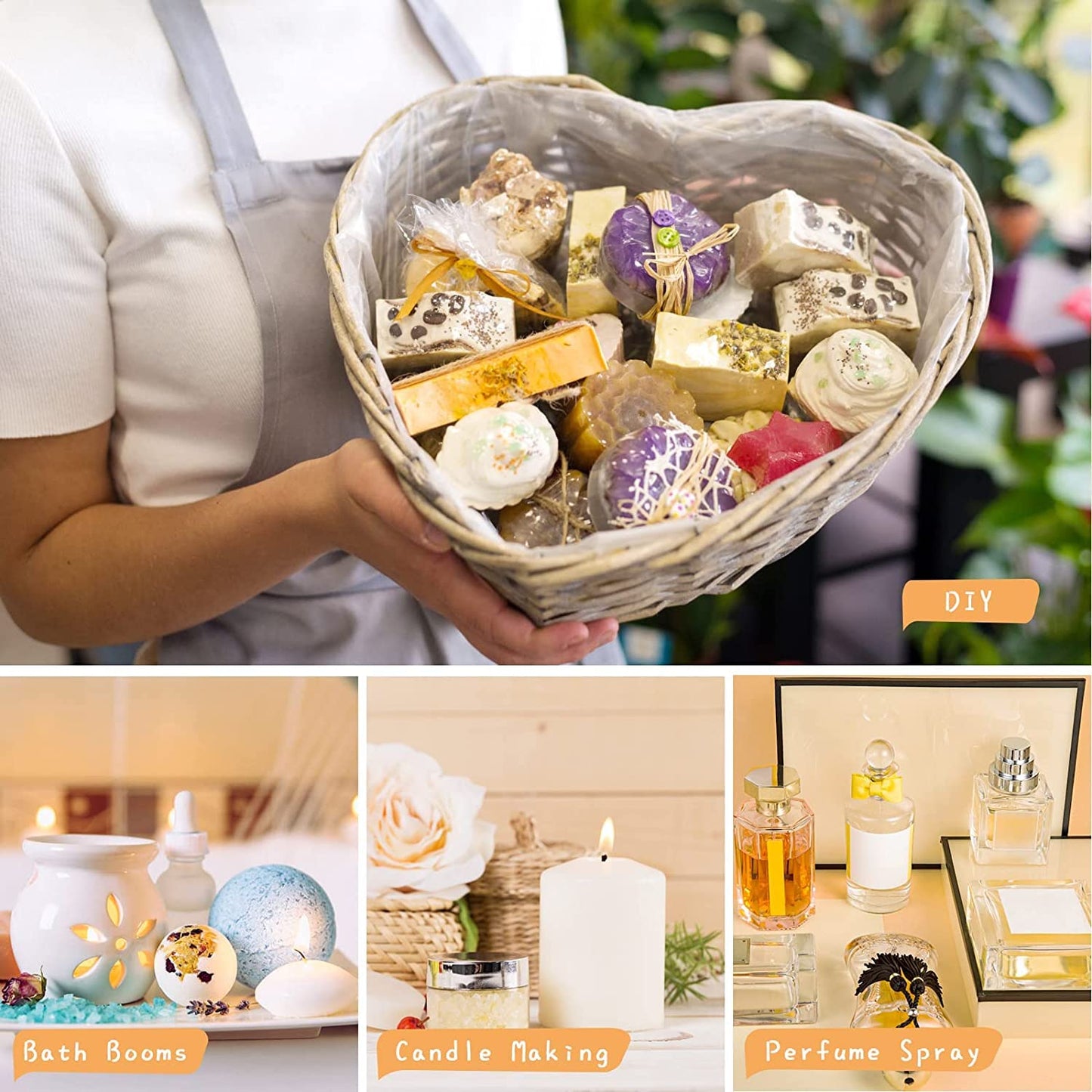 AESHORY 14 x 5 ml Hotel Essential Oils Set, Aroma Diffuser Oil Fragrance for Humidifier, Fresh Air