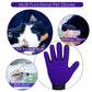 Pet Grooming Glove, Gentle Deshedding Brush - Efficient Pet Hair Remover Glove