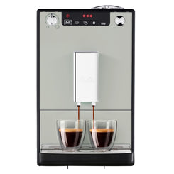 Melitta kaffeemaschine Caffeo Solo E950 slim fully automatic coffee machine with pre-brewing function 15 bar LED display height-adjustable coffee Christmas gift