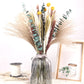 Dried Pampas Grass 60 Pieces Natural Dried Flowers Decoration, Bouquet Reed Flower Decoration for Living Room Bedroom
