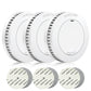 6er Rauchmelder Set 10 Jahre Batterie, Feuermelder, Brandmelder 10 Jahre Batterie