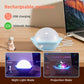 Sternenhimmel Projektor Kinder mit 15 Film, Nachtlicht Baby,Bluetooth,LED Projektor Sternenhimmel Nachttischlampe Kinder