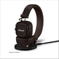 Marshall Major V Bluetooth Headphones, 100 Hours Playtime - Black