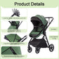 3-in-1 Pram Set with Seat, Baby Bed is Foldable, Adjustable Reclining Position,up to 15 kg, 0-3 Years