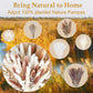 Dried Pampas Grass 60 Pieces Natural Dried Flowers Decoration, Bouquet Reed Flower Decoration for Living Room Bedroom