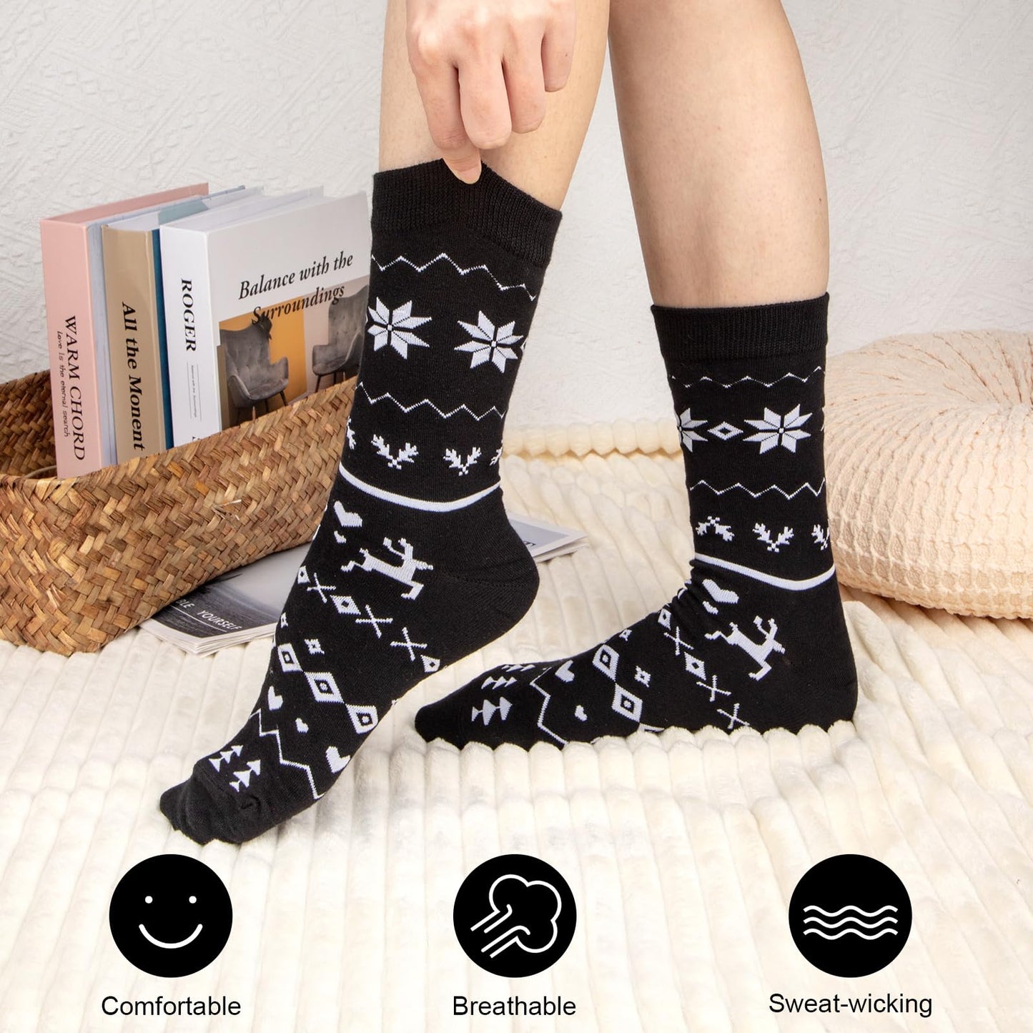 Women's One Size Socks Komfort
