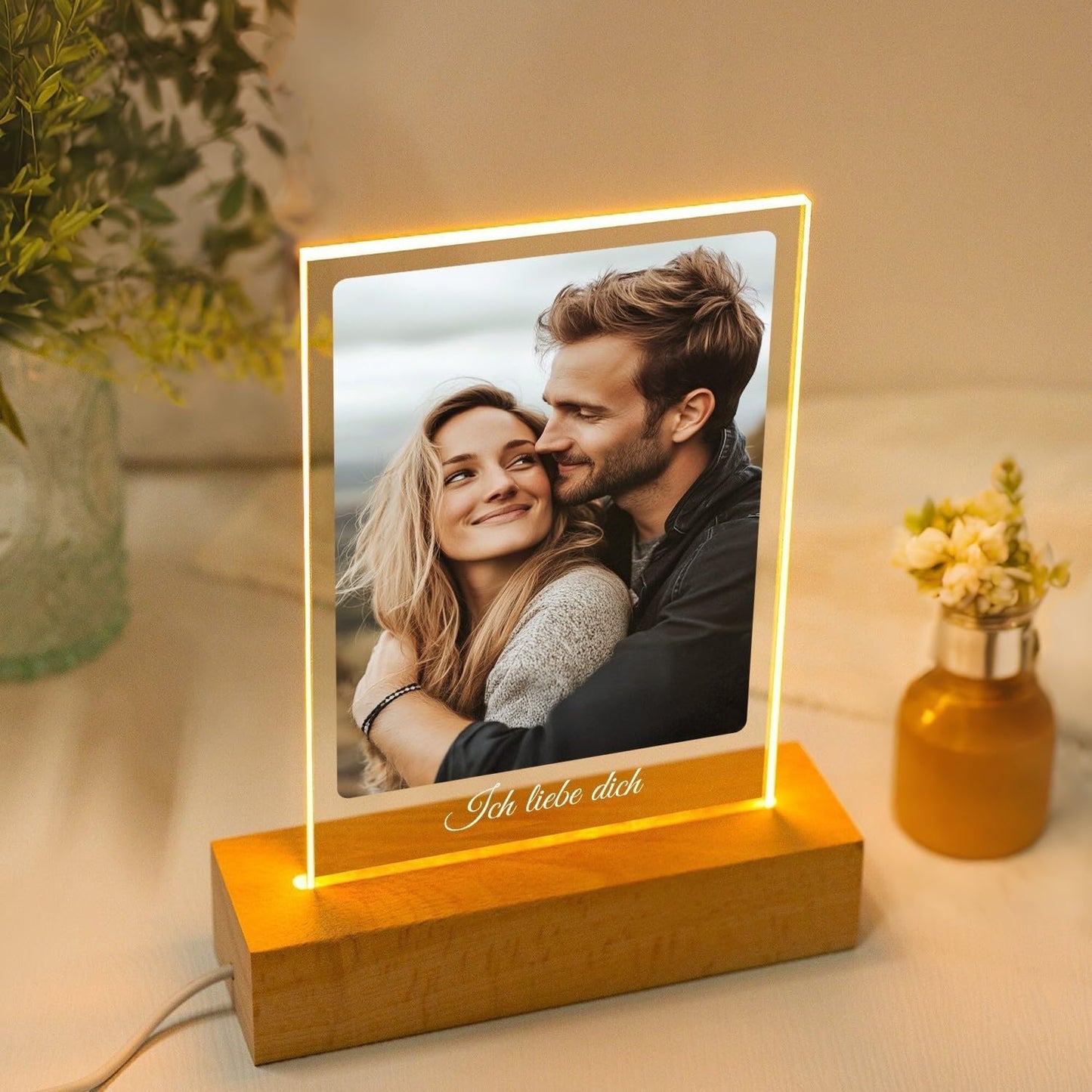 Personalisierte Geschenke für Freundin, Personalisierte Bilderrahmen mit Foto, Personalisierter Bilderrahmen mit Bild