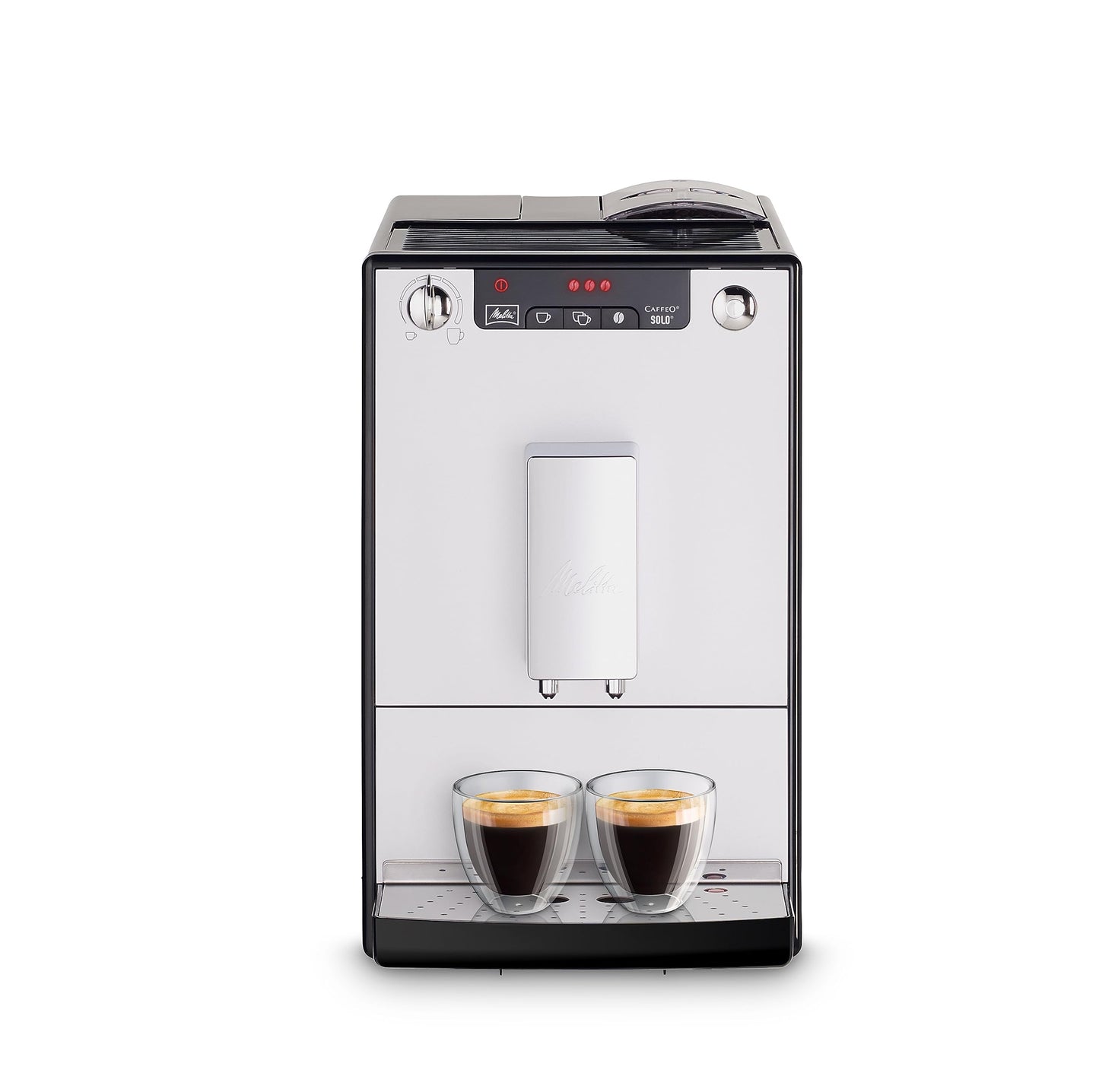 Melitta kaffeemaschine Caffeo Solo E950 slim fully automatic coffee machine with pre-brewing function 15 bar LED display height-adjustable coffee Christmas gift