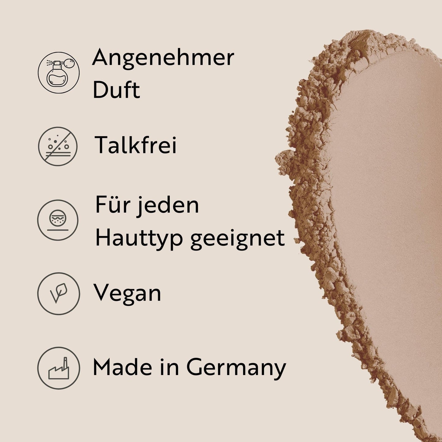 Magic Finish Setting Powder Final Touch Bare Skin (15g) - Perfektionierendes Loses Puder Für Perfektes Make Up, Mit Hyaluron