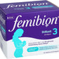 Femibion 3 Stillzeit, Tägliches Nahrungsergänzung für die Laktation, Mit Cholin, DHA, Folsäure, Metafolin, 8-Wochen-Pack, 2 x 56 Stück