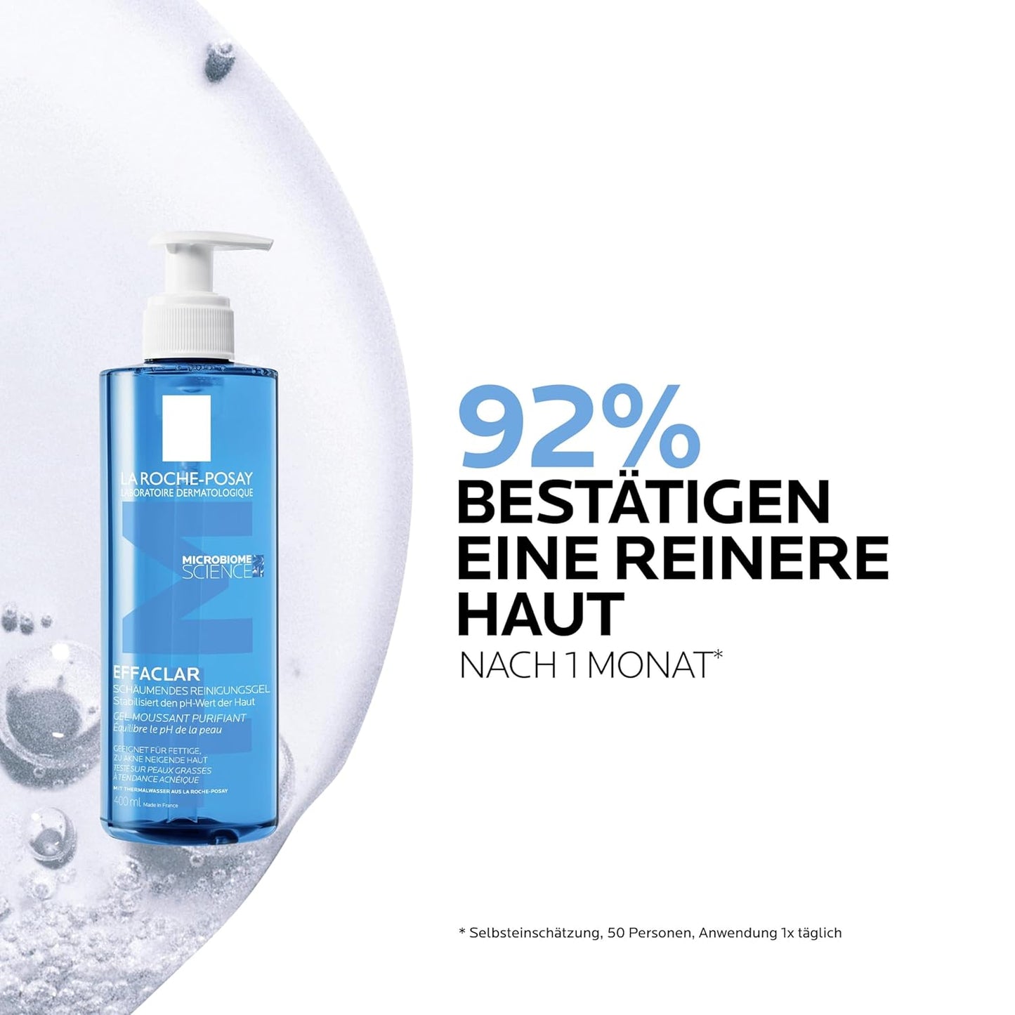 Roche Posay Effaclar Foaming Cleansing Gel, 400 Millilitres