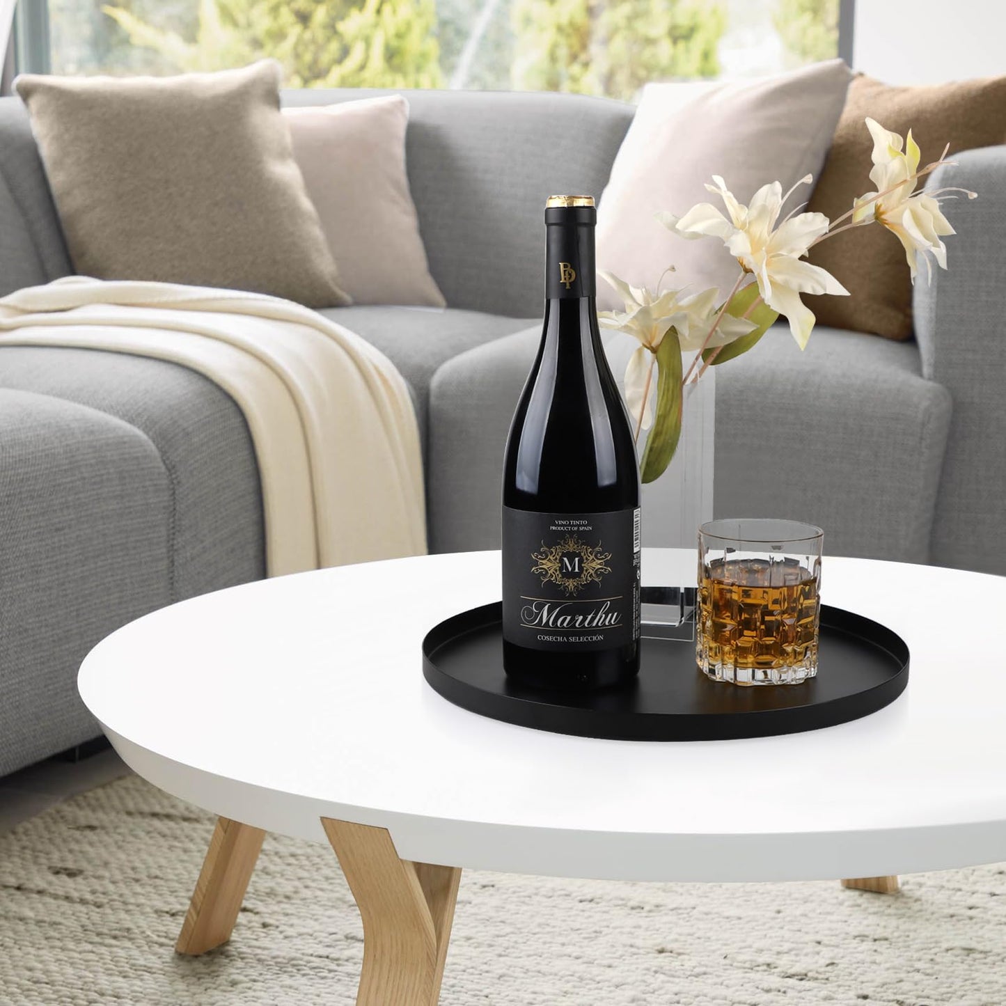 EXLECO 2 Badzimmer Deko Tablett Gold Servierplatte Mini Bad Dekotablett Edelstahl Serviertablett Schmuckschale Kerzentablett Oval Ablageschale für Schmuck Kerzen