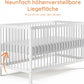 Kids Collective Baby Cot Bed 60x120 | 70x140 cm Height Adjustable
