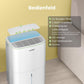 Luftentfeuchter, Dehumidifier 10 L/24 hr, Room Size Approx. 50 m³ (20 m²), LED Display