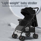 Reenborn 3-in-1 Pushchair, Buggy with Two Reversible Sliding Modes, Pushchair with Frame Aluminium Alloy, Baby Pram, 3-in-1 Complete Set with One-Click Folding Design