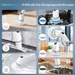 Elektrische Reinigungsbürste, Kabellos Power Spin Scrubber mit 7 Bürstenköpfen, 2 Speed Integrierte übertragung, Cleaning Brush für Fliesen, Duschen, Glas, Bad