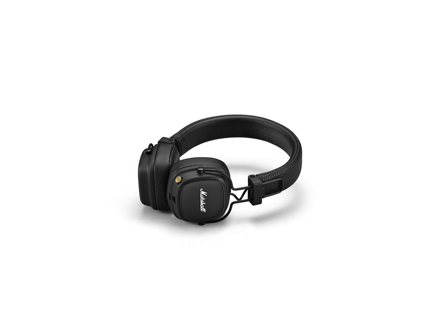 Marshall Major V Bluetooth Headphones, 100 Hours Playtime - Black