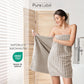 Pure Label 6-Piece Hand Towel Set with Hanging Loops Made of 100% Cotton, Absorbent and Soft, 2 x Bath Towels (70 x 140 cm), 2 x Hand Towels (50 x 100 cm), 2 x Guest Towels (30 x 50 cm),