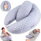 Chilling Home 2-in-1 Nursing Pillow, XXL Pregnancy Pillow, Side Sleeper Pillow for Baby, Pregnancy Pillow