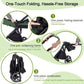 3-in-1 Pram Set with Seat, Baby Bed is Foldable, Adjustable Reclining Position,up to 15 kg, 0-3 Years