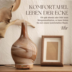 Aroma Diffuser Luftbefeuchter,150ml Luftbefeuchter Ultraschall Leise 7 farbwechselnde LEDs,Diffuser für Ätherische Öle Raumbefeuchter