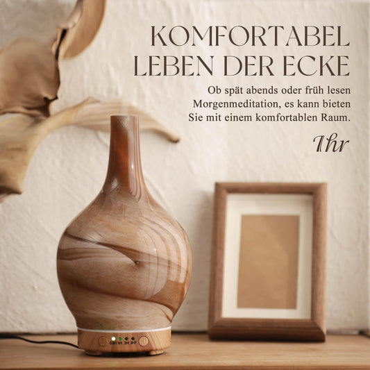 Aroma Diffuser Luftbefeuchter,150ml Luftbefeuchter Ultraschall Leise 7 farbwechselnde LEDs,Diffuser für Ätherische Öle Raumbefeuchter