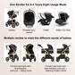 3-in-1 Pram Set with Seat, Baby Bed is Foldable, Adjustable Reclining Position,up to 15 kg, 0-3 Years