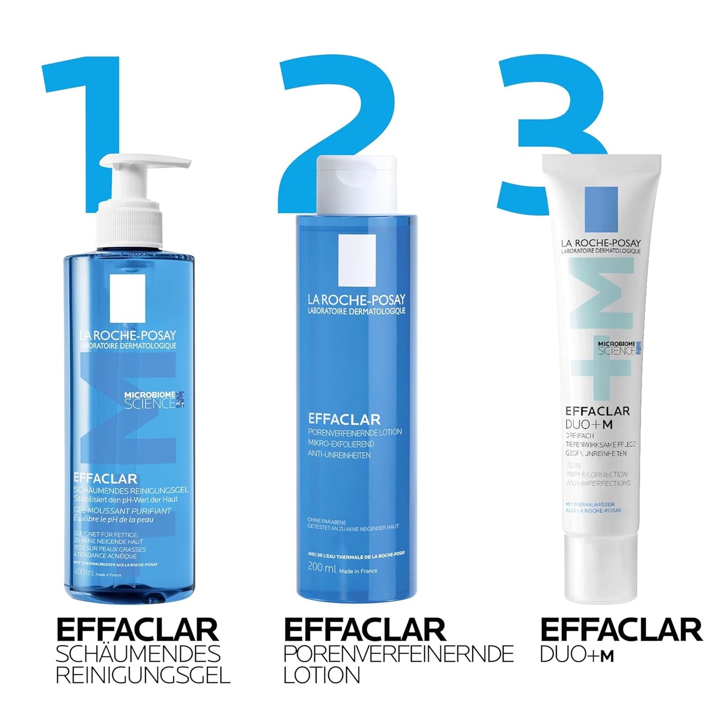 Roche Posay Effaclar Foaming Cleansing Gel, 400 Millilitres