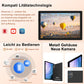 Tablet 10 Zoll Android 14, 22GB RAM 128GB ROM/TF 1TB, Octa-Core Prozessor, 8000mAh, BT5.0, 8MP+5MP, Dual WLAN, Face ID, Widevine L1, Augenschutz, Tablet mit Tastatur & Maus Metallkörper-Schwarz